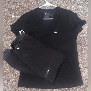 Figs high waisted scrub set